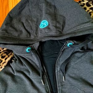 Tunic zip hoodie
